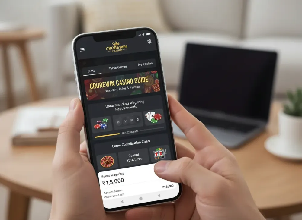 Crorewin casino guide to wagering rules and payouts